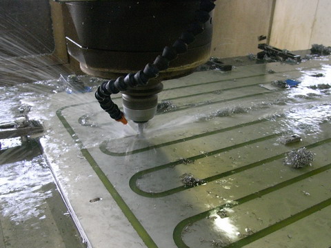 CNC machining process